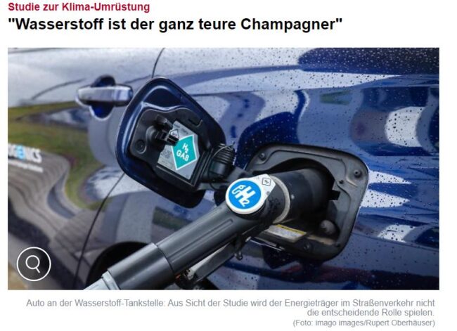 wasserstoff champagner