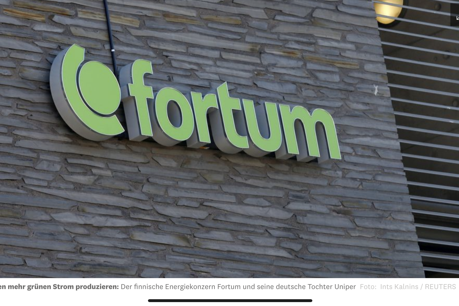 Uniper und Fortum wollen ziemlich beste Öko-Freunde sein – manager magazin